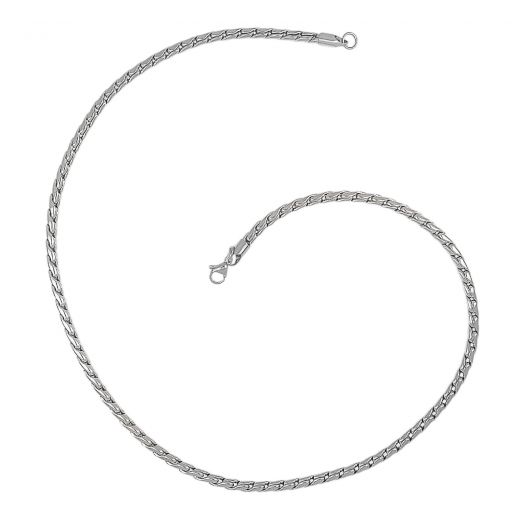 Chain necklace made of stainless steel with a thickness of 4 mm