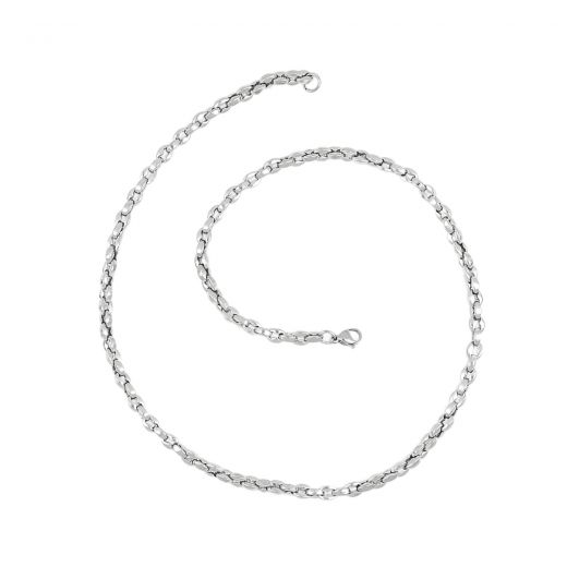 Chain necklace made of stainless steel with a thickness of 4,8 mm