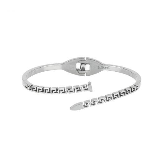 Bracelet stainless steel greek design