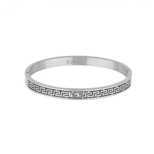 Bracelet stainless steel greek design