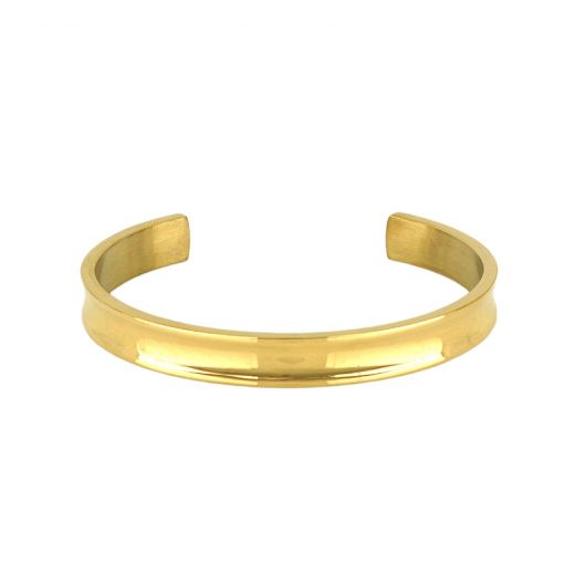 Βracelet solid stainless steel gold plated