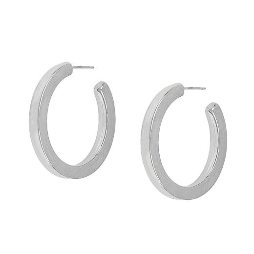 Hoop earrings made of stainless steel